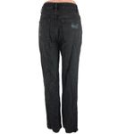 PacSun Black 100% Cotton Non Stretch Distressed Straight Leg Jeans Size 26 Photo 2