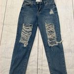 G by Guess  blue distressed straight jeans Photo 2