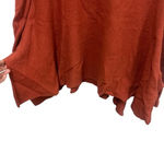 Free People Drape Drape Turtleneck Sweater burnt orange size small Photo 4