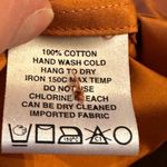 Farinaz Taghavi Ultra Dusty Orange Dressy Button Down Shirt Italian Fabric Sz 14 Photo 9