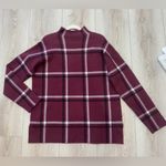 Max Studio . Women's Burgundy Plaid Sweater 🍷
*NEW WITH TAGS 🏷️ Photo 5