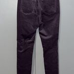 Loft Ann Taylor High Rise Skinny Velvet Jeans Pants Size 25 0 Lilac Purple NWT Photo 4