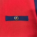 Castleberry Women’s Vintage Cardigan Knit Sweater Longsleeve in Red Size 8 Photo 7