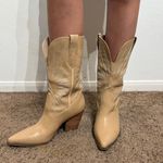 Coconuts by Matisse Oasis Society Almond Emersyn Starburst Embroidery Cowboy Boots Sz 10 Photo 1