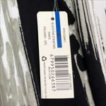 NWT New Directions Black, Tan and White Tie Waist Wide Leg Pants Size XL Black Photo 3