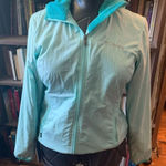 Columbia S light blue minky lined gorpcore slicker jacket Photo 0