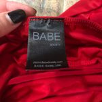 Windsor [] M babe society red one shoulder dress Photo 2