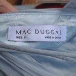 Mac Duggal NWT 67911 Ruffled Tiered Cut Out Chiffon Gown Dress Blue 2 Photo 13