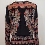 Free People Moonlight Drive Dress S Revolve Black Smock Long Sleeve Tassel Boho Photo 11