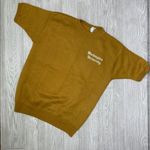 Vintage casuals of creslan short sleeve jersey knit shirt Washington university Orange Size L Photo 3