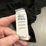 Fifteen Twenty Black Long Sleeve Tie Front Lightweight Blouse Size M Photo 6