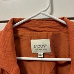 Stoosh  Business Casual Career Burnt Orange Blazer Photo 4