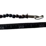 Vintage Cleopatra Purple Beaded Pendant Necklace & Circular Earrings Set Photo 14