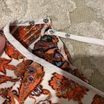 Gianni Bini Orange Patterned Bohemian Romper Photo 4
