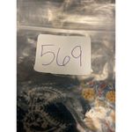 Chenault Boho Blouse Top Womens M Scoop Tie Neck Bell Sleeves Paisley Colorful Size M Photo 9