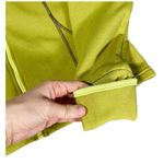 Athleta Y2K Lime Green Fleece Lined Sweatshirt Jacket Photo 3