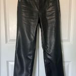 J.Crew New with tag Women's Petite Slim Wide-leg Faux Leather Pants Photo 4