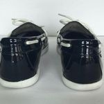Cole Haan Navy Patent Leather Boat Shoes Size 7.5 Photo 4