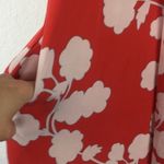 Diane Von Furstenberg  NAIRA ORANGE WHITE SLEEVELESS SILK SHORT DRESS 2 Photo 4