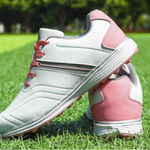 THESTRON Waterproof, Spikeless Outdoor Golf Sport Sneakers, size 35/5, NWT Pink Photo 0