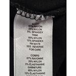 Elie Tahari  T-Tahari Flare Knit Pant Black Women's Cropped Size Medium Photo 2