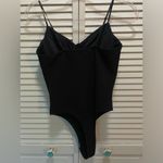 Bozzolo  Black Ribbed‎ Bodysuit Photo 7