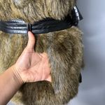 Apt. 9 NWT  Faux Fur Vest  Sz. Small  Brown NEW Photo 2