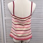 Gap Stretchy Cropped Cami Top w Crossover Bust Striped-Large Photo 1