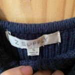 Z Supply  Dark Blue Knit Tank Top Photo 2
