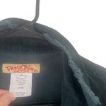 Paris Blues  Y2k Small Green Velvet Whimsygoth Fairy Grunge Tie Ruffle‎ Jacket Photo 7