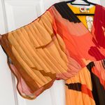 Farm Rio Pleated Wrap Front Kaftan Dress, Size S Photo 6