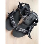 ARIZONA LOVE Bandana Trekky Sandals size 42/ US 12 Black Photo 1
