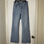 Levi's  premium ribcage split flare leg medium wash jeans high waist size US 28 Photo 1