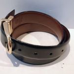 Tommy Hilfiger Leather Reversible Belt-Size 38-Swivel Buckle-Black-Brown-Classic Photo 1