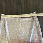 Badgley Mischka Mark + James by Rose Gold Sequin Mini Skirt size S Luxury Photo 7