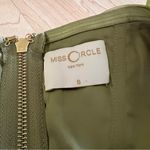 MISS CIRCLE Sirene Olive Pleated‎ Off Shoulder Balloon
Sleeves Dress Size Small Green Photo 5