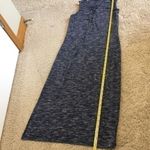 Woman’s size small navy and white tank top long dress Blue Photo 10