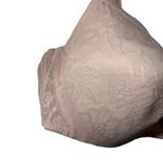 Cacique  Modern Lace Lightly Lined Underwire BRA 44DD Beige/Pale Pink Lane Bryant Photo 2