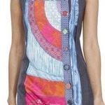 Desigual Dolmen Shift Graphic Print Dress - Size S Photo 0