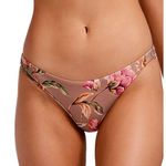 Vitamin A ππ Bikini Set Talia Top + Luciana Bottom White Ginger 10 Large L NWT Photo 7