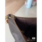 Madewell $198  Black Tan Genuine Leather Zip Top Transit Tote Crossbody Bag EUC Photo 7