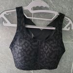 Lululemon  Enlite Bra *Zip Front Incognito Leopard Camo Multi Grey Bra 34C Photo 2