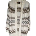 Abercrombie & Fitch NWT  Fairisle Long Sweater Aztec Hooded Cardigan Sweater XS Photo 0