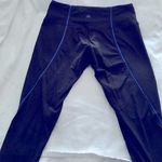 Kyodan Black legging with royal blue stripe Photo 2