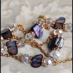 Gold Chain Natural Stone Eyeglass Photo 4