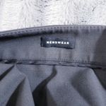 Lafayette 148 New York Menswear Virgin Wool Trouser High Rise Straight Leg Pants Gray Size 10 Photo 9