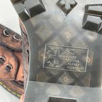 Dr. Martens Ashley Leather Platform Creeper Loafer Shoes Copper Bronze Metallic Photo 11