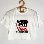 Vans  White Crop Top Photo 0