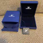 Swavorski Swarovski Crystal Necklace Red Hearts silver chain NRFB Photo 7