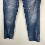 Gap Real Straight Leg Jeans Floral Embroidered Sz 6 Petite Boho Photo 7